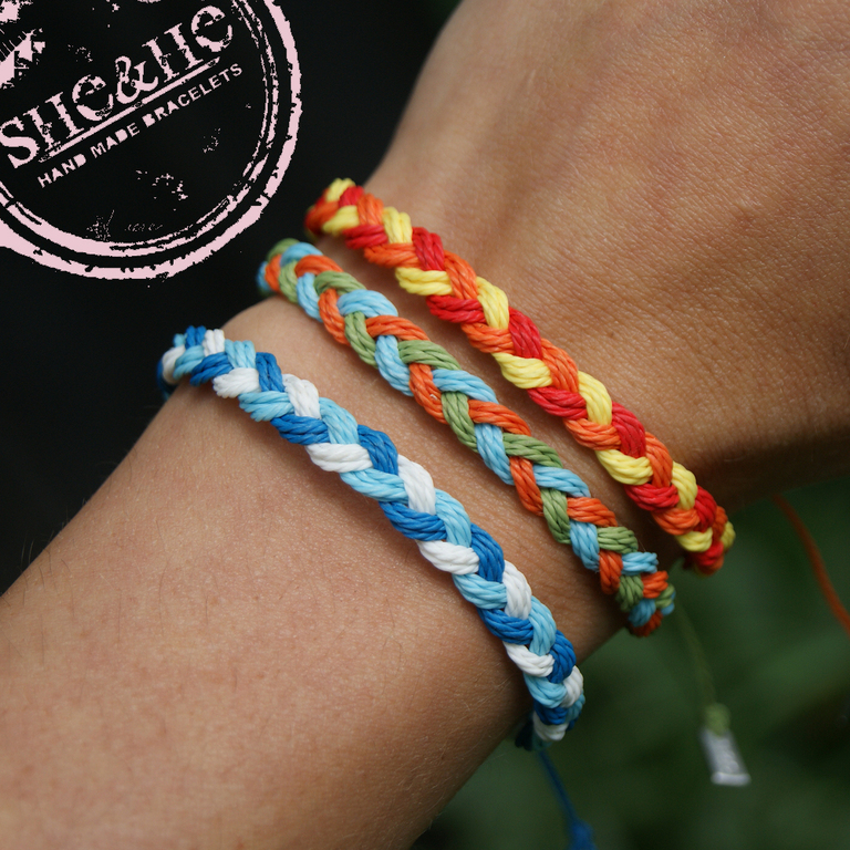 Braid bracelet - string - choose a color